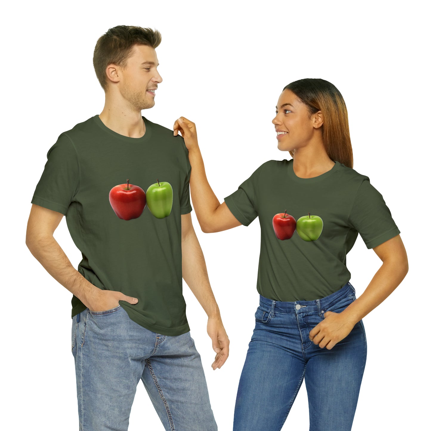 Sweet fruits collection: Two apples