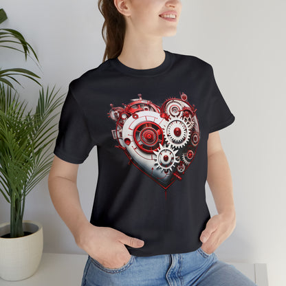 Hearts collection: Mechanical gears heart