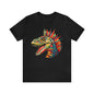 Dinosaurs collection: Colorful t-rex with spikes