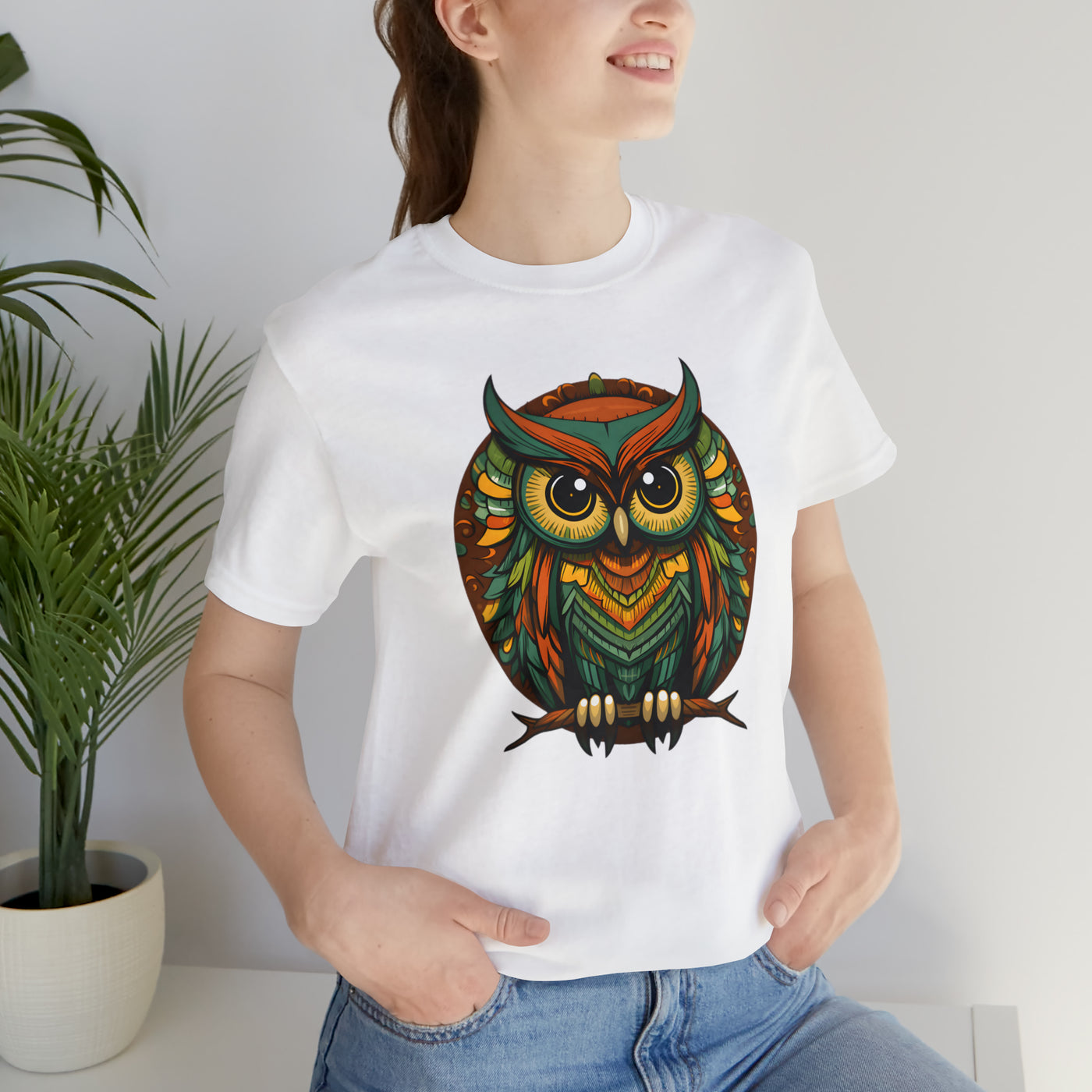 Power of birds: Cartoon owl