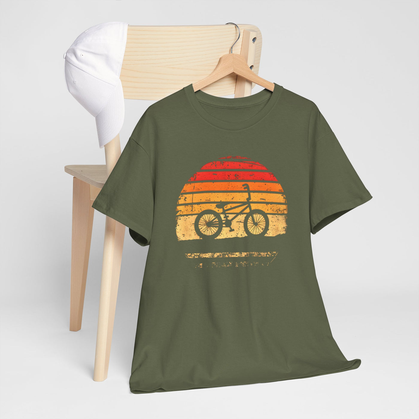 BMX Sunset T-shirt design