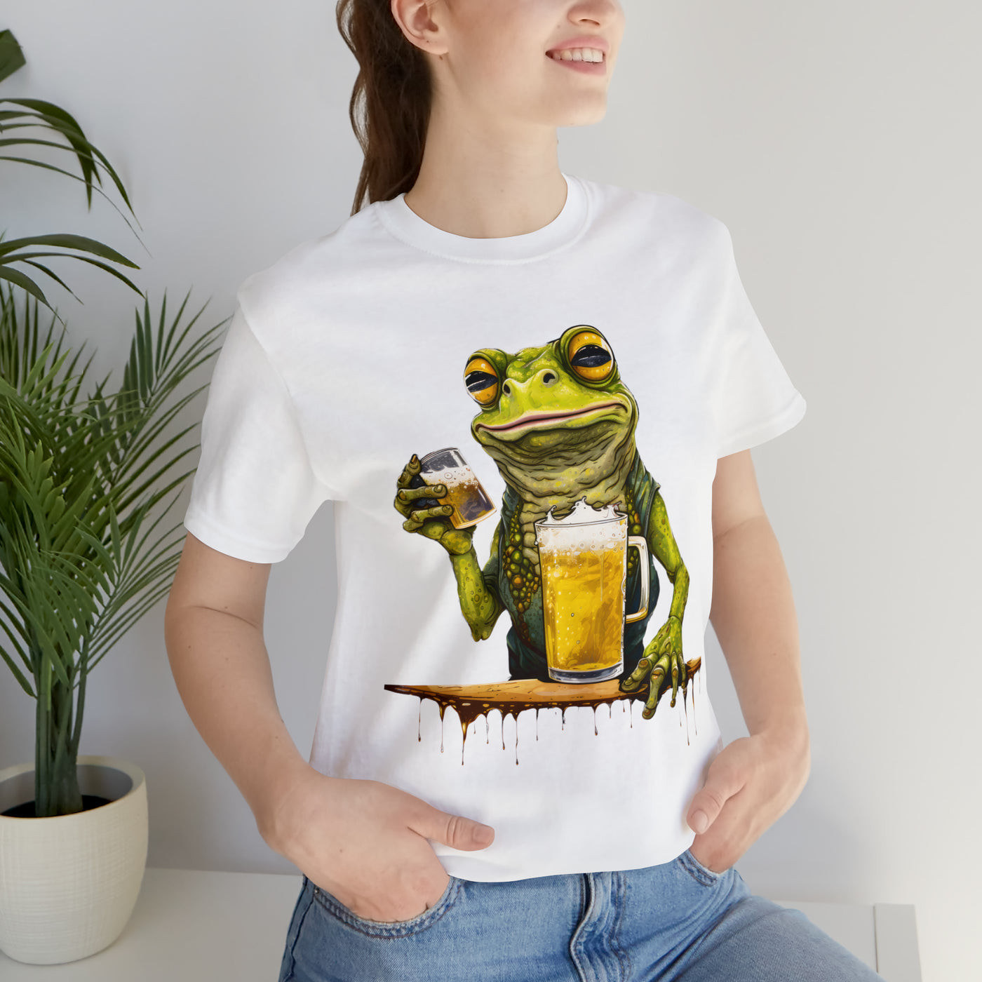 Super frogs collection: Frog with beer