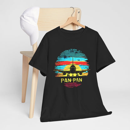 "Pan-Pan Aviation Emergency Callout" Graphic T-shirt