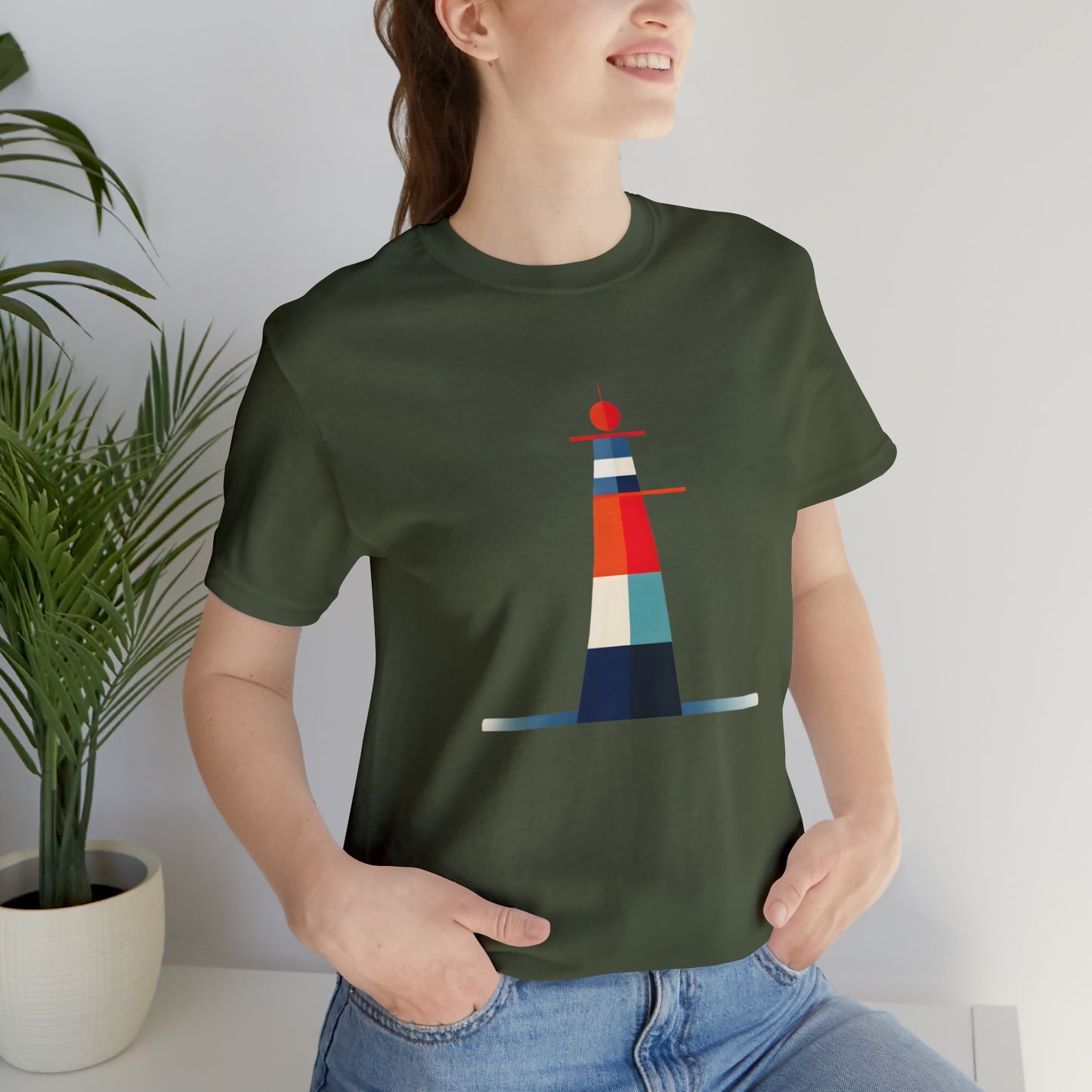 Maritime art collection: Abstract Lighthouse