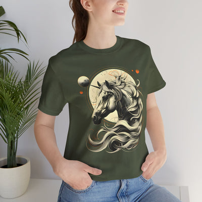 Dreamy Fantasy Horse T-shirt Design