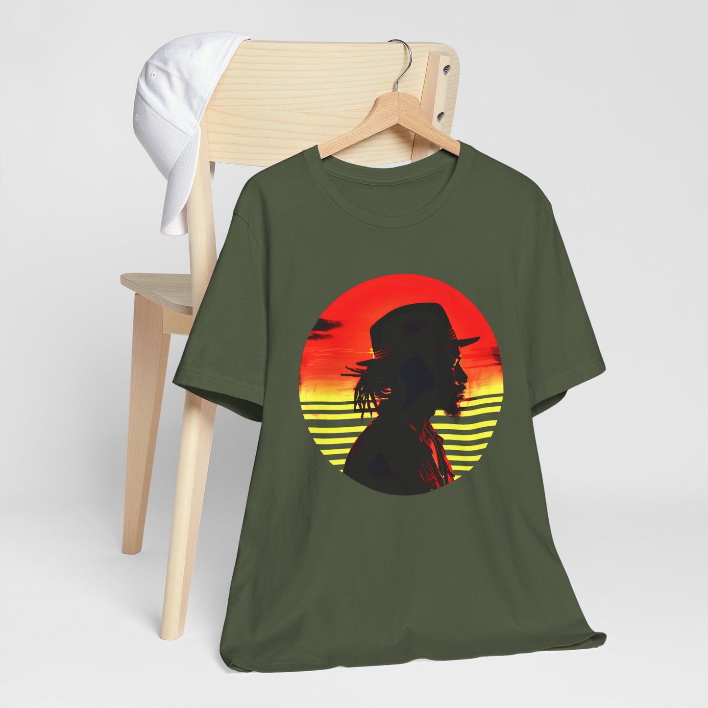 Rastaman Sunset T-shirt design