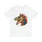 Dinosaurs collection: Colorful t-rex with spikes