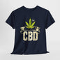 CBD Cannabis Leaf | 420 Adult T-Shirt | Unisex Hemp Lover's Tee