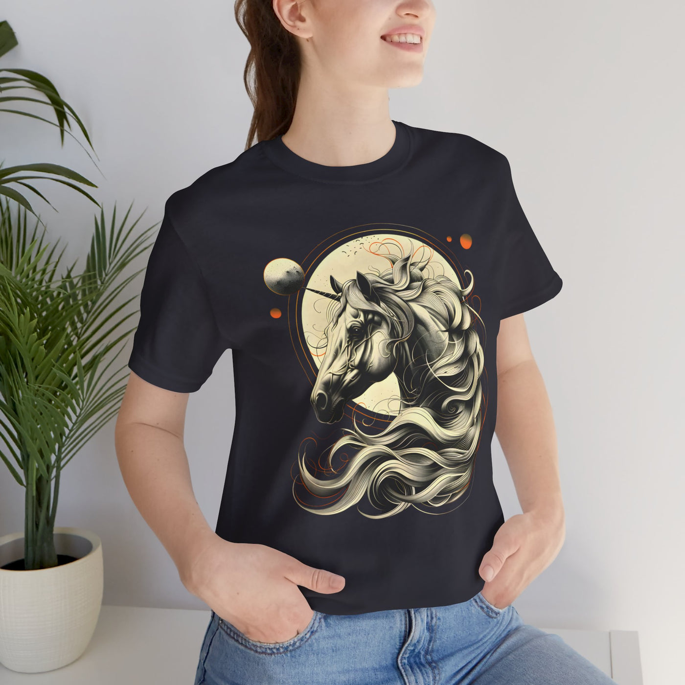 Dreamy Fantasy Horse T-shirt Design