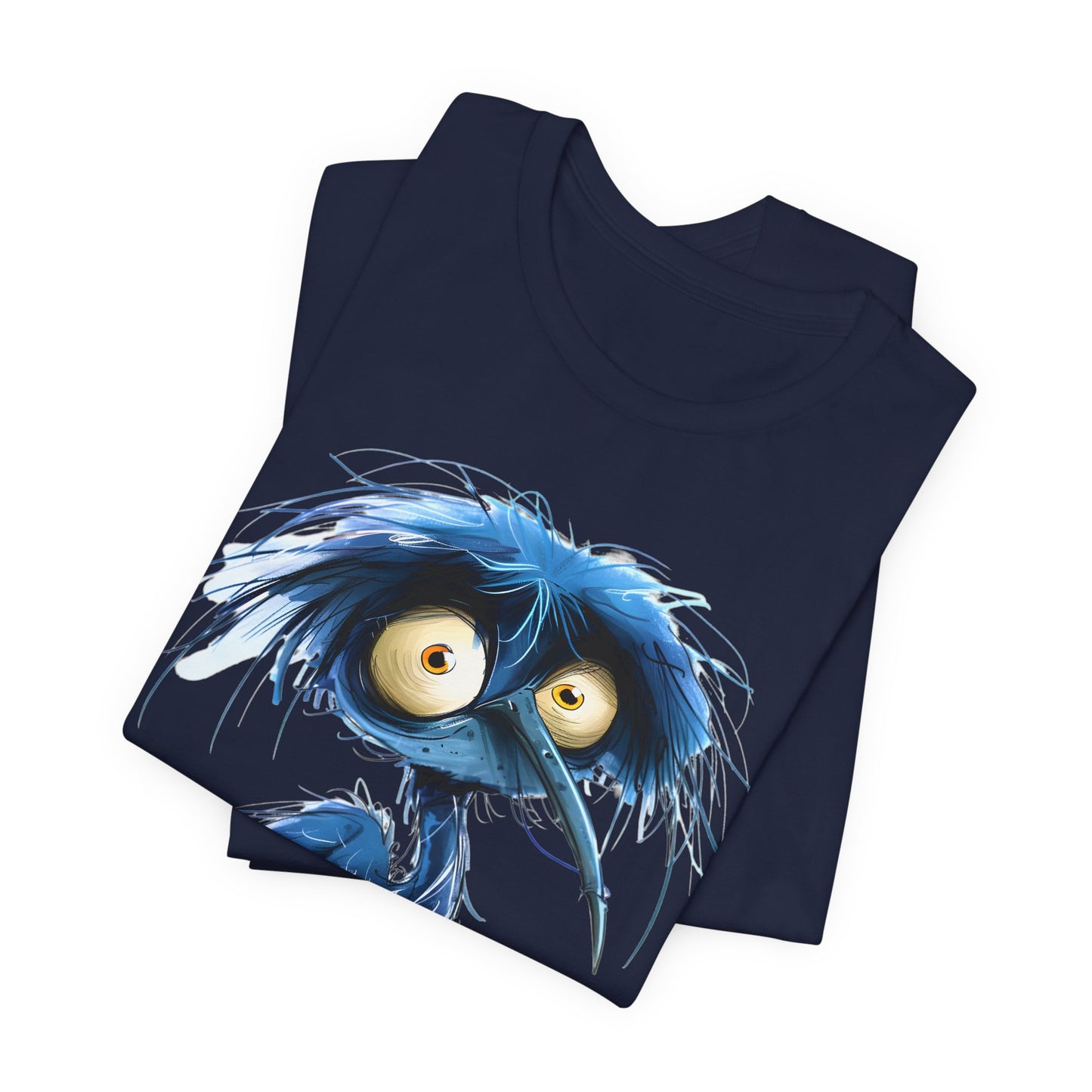 Bad hair day bird t-shirt design