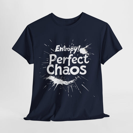 Entropy! Perfect Chaos T-Shirt | Bold Physics STEM Tee