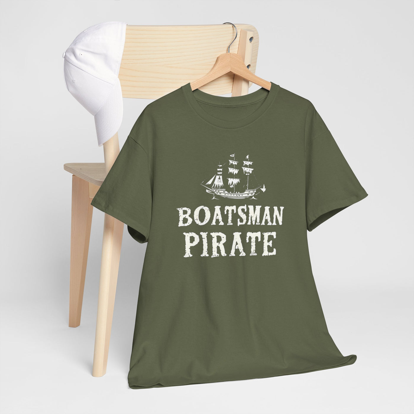 "Sails Ship Boatsman Pirate" Maritime T-Shirt