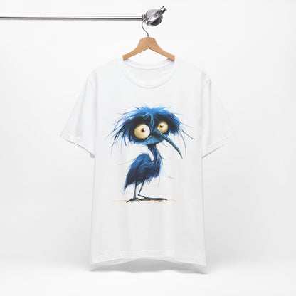 Bad hair day bird t-shirt design