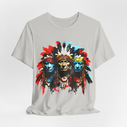 Three Apache Chiefs T-shirt design