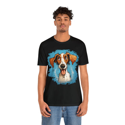 Happy Dog T-shirt Design