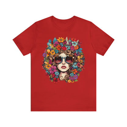 Flower power collection: Flower Power Girl Art