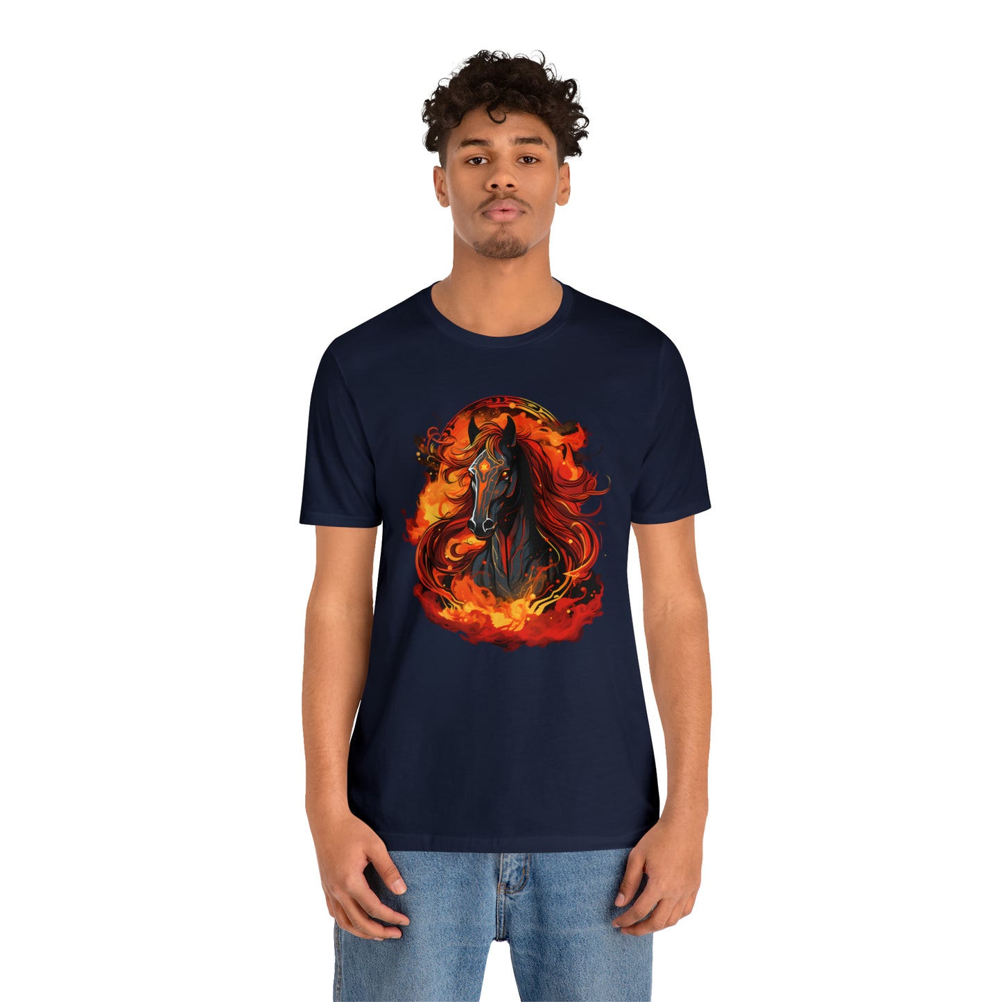 Horses and Unicorns collection: Stallion in Flames