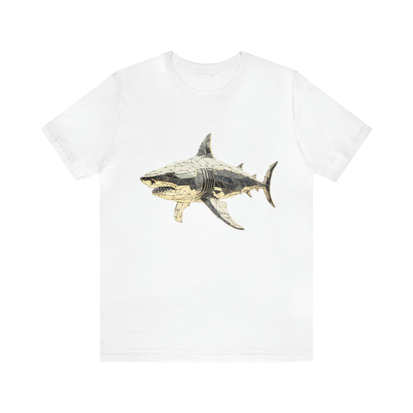 Fishy art collection: Shark triangulation design