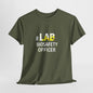 "LAB Biosafety Officer T-Shirt | Laboratory Safety Tee | Science Professional Apparel"