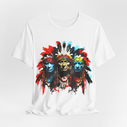 Three Apache Chiefs T-shirt design