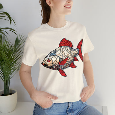 Fishy art collection: Rudd fish triangulation