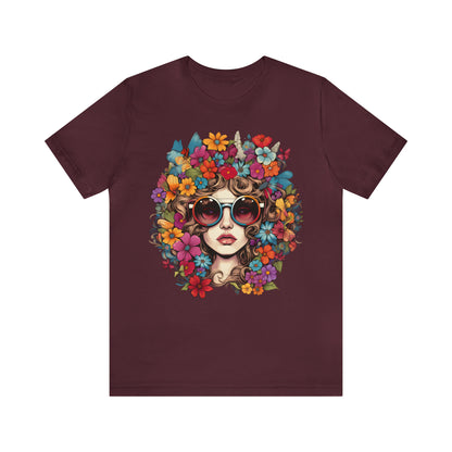 Flower power collection: Flower Power Girl Art