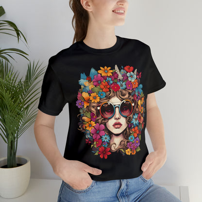 Flower power collection: Flower Power Girl Art