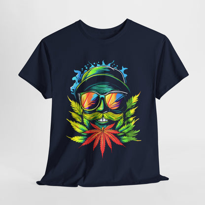 "Happy Cannabis Pot Master" T-Shirt Design