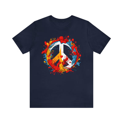 SAY NO TO WAR COLLECTION: PEACE AND LOVE SYMBOL IN COLOR