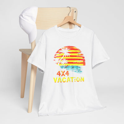 "4x4 Sunset Vacation Adventure T-Shirt – Ride Into the Horizon"