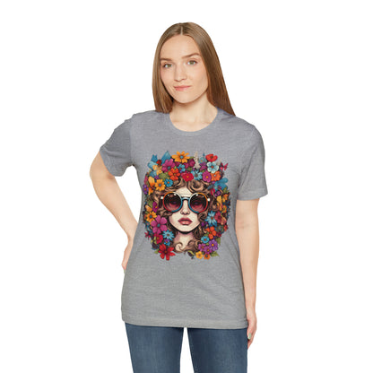 Flower power collection: Flower Power Girl Art