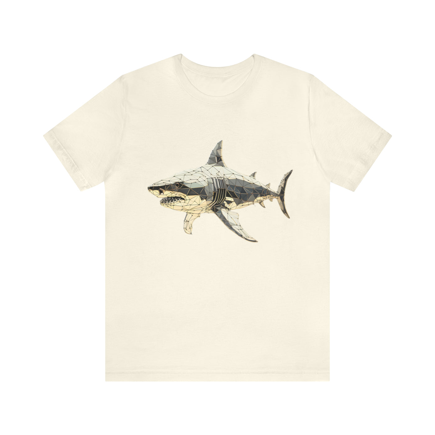 Fishy art collection: Shark triangulation design