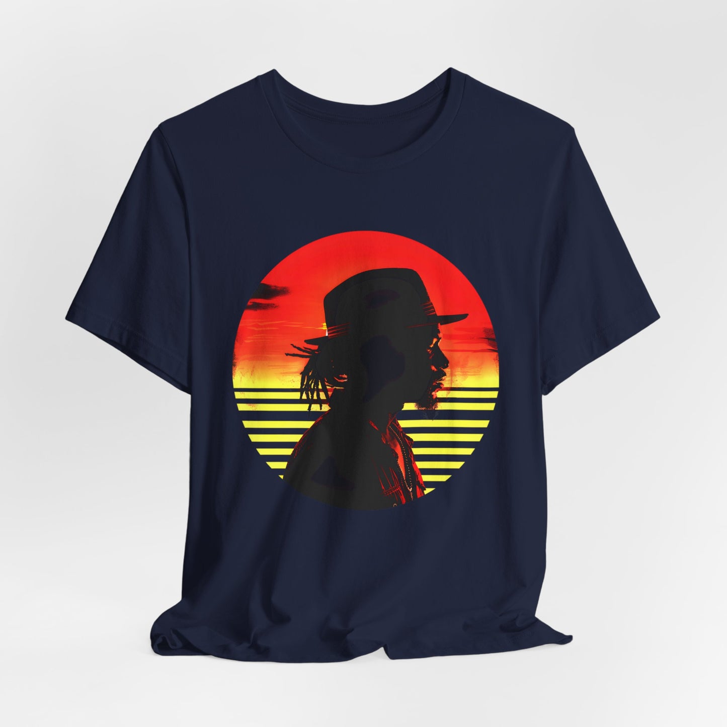 Rastaman Sunset T-shirt design