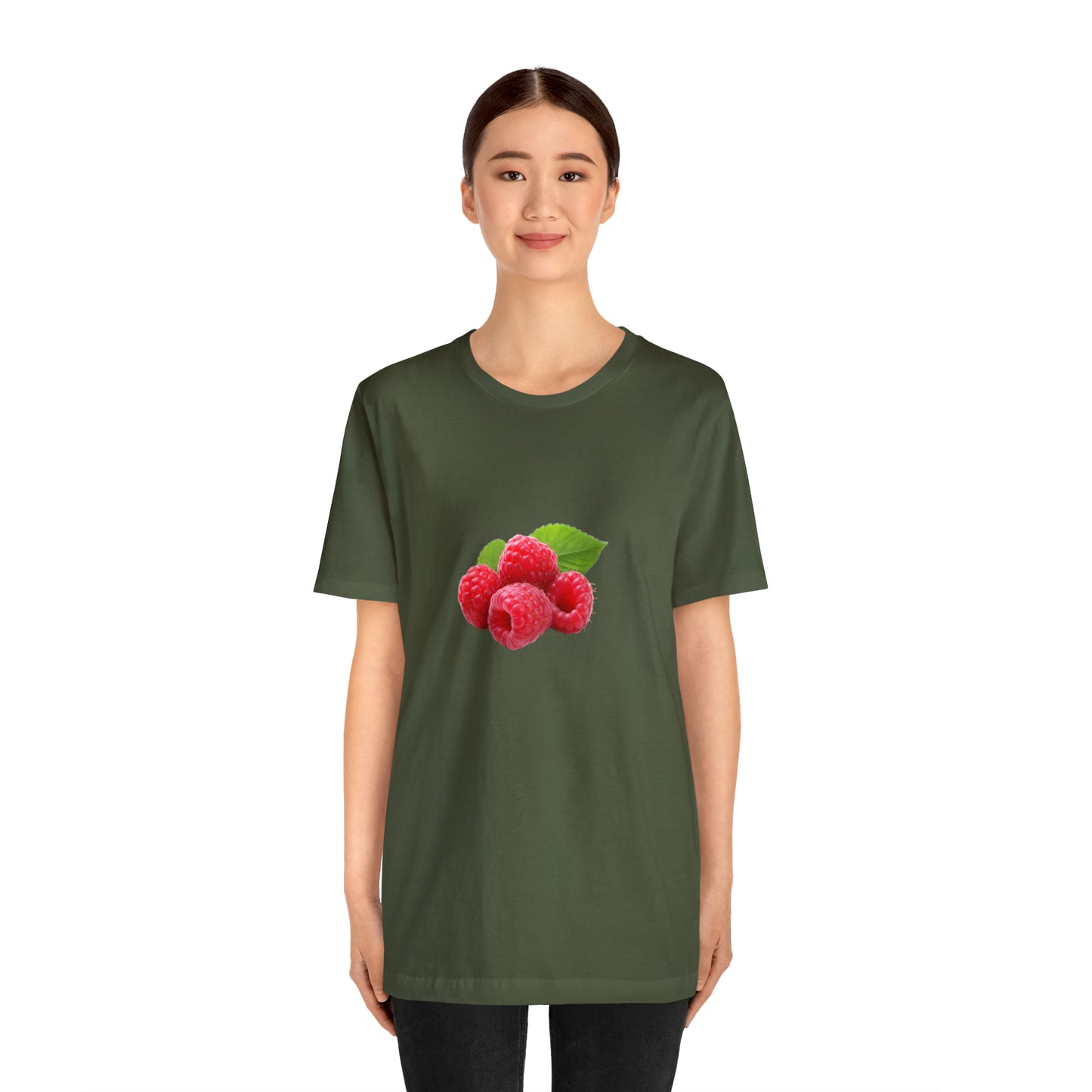 Sweet fruits collection: Raspberries pile