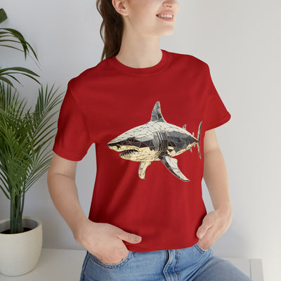 Fishy art collection: Shark triangulation design