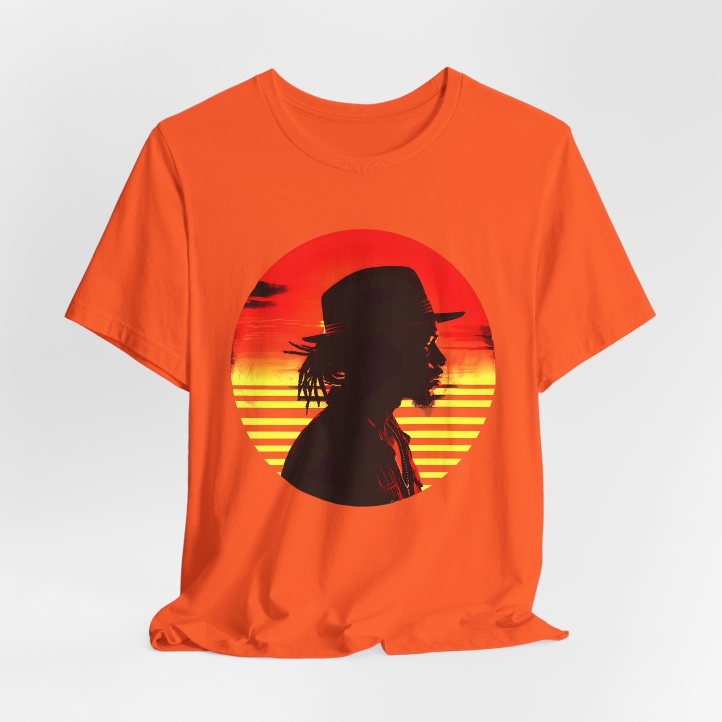 Rastaman Sunset T-shirt design