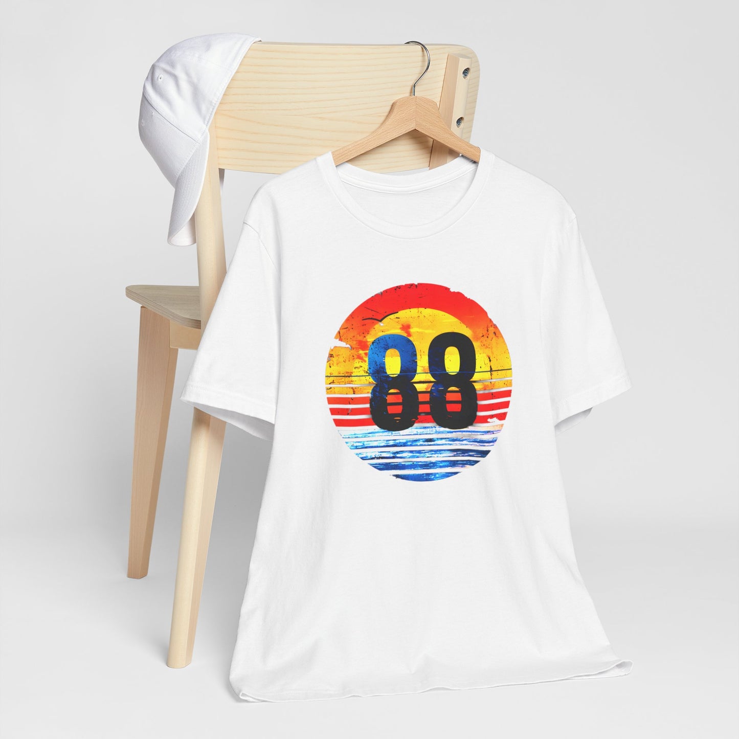 Lucky "88" Number T-shirt design