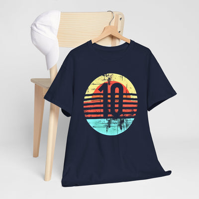 "Number 10 Sunset T-Shirt – Premium Cotton Tee with Vibrant Sunset Graphic, Casual & Stylish Wear"