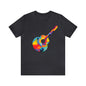 Love to music: Color guitar