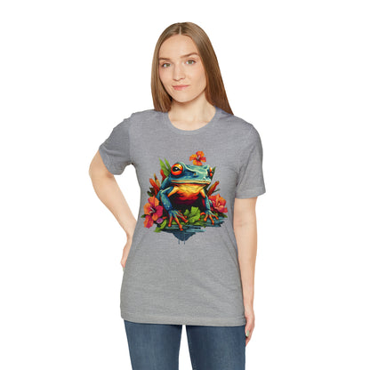 Super frogs collection | Dart frog in flowers