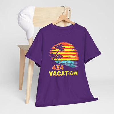 "4x4 Sunset Vacation Adventure T-Shirt – Ride Into the Horizon"