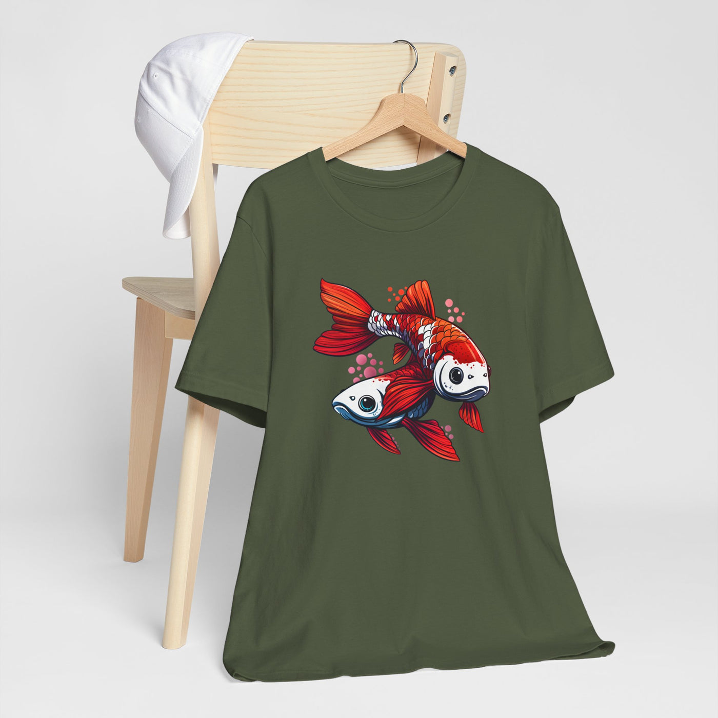 Koi Carp Fish T-shirt design