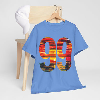 Number 99 T-Shirt | Bold Graphic Tee for Fans of the Legendary 99