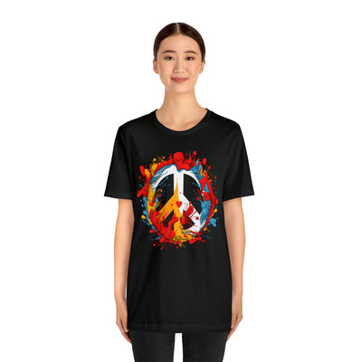 SAY NO TO WAR COLLECTION: PEACE AND LOVE SYMBOL IN COLOR