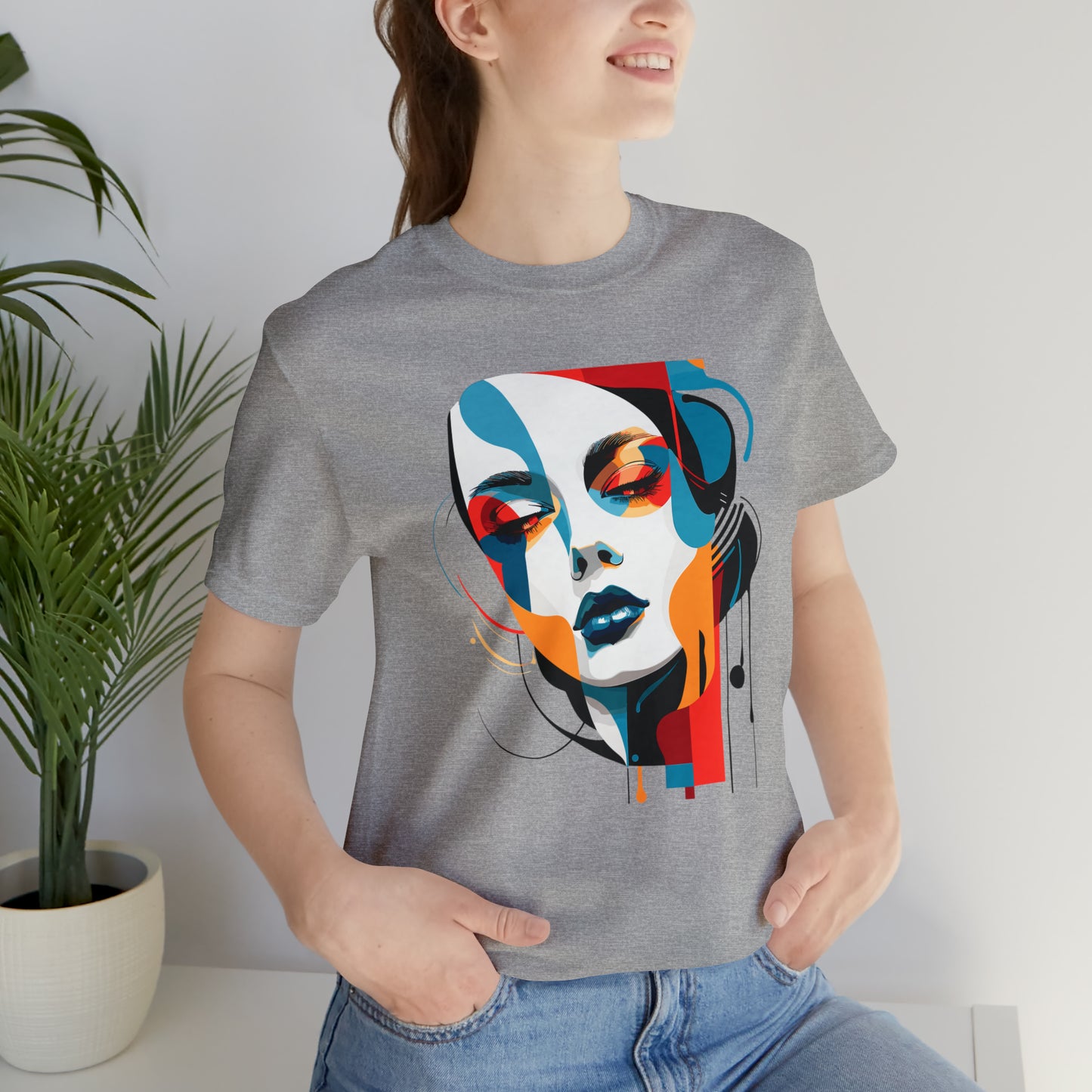 Graphical art and suprematism collection: Spirit of Pleasure Girl