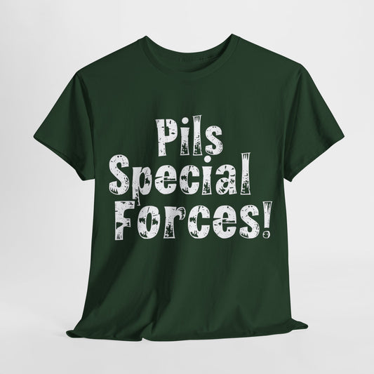 "Pils Special Forces" Funny Beer Lover T-Shirt Design