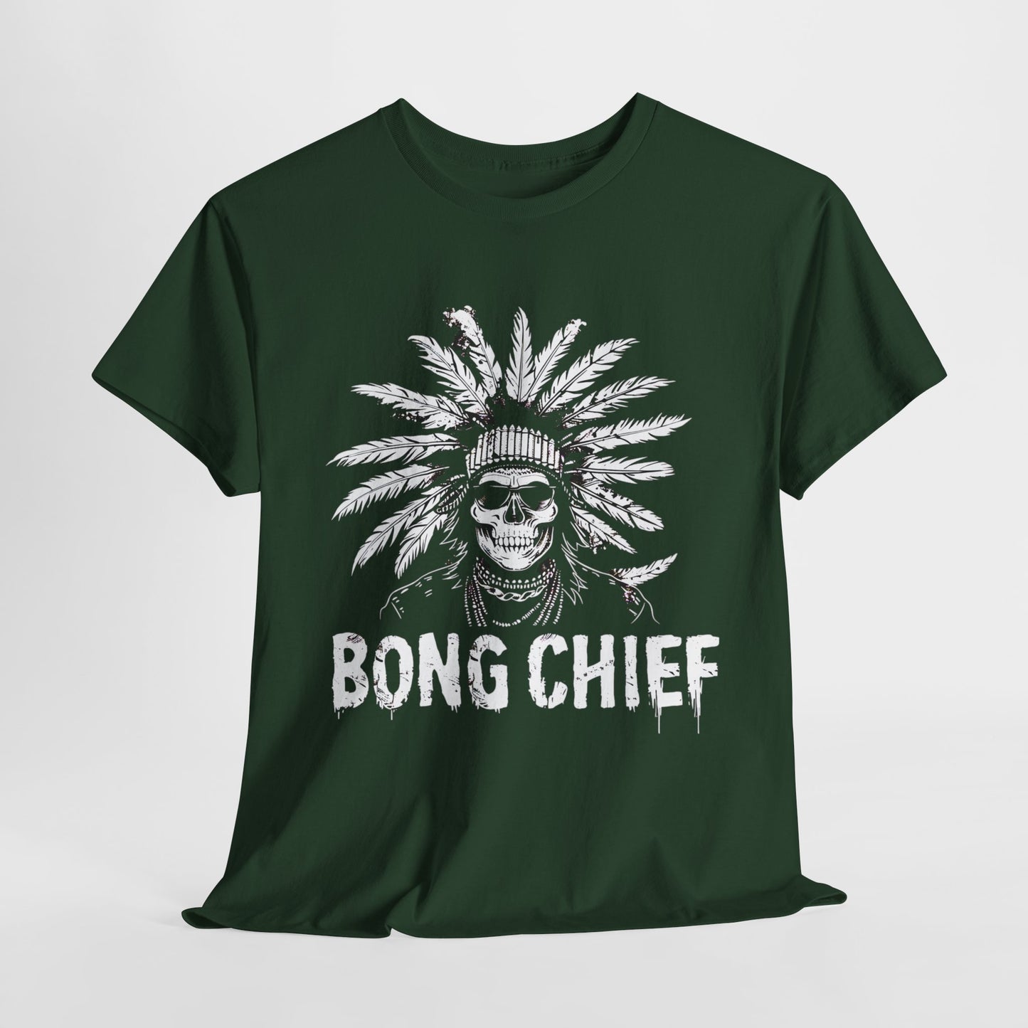 "Bong Chief" 420 Friendly Adult T-Shirt Design