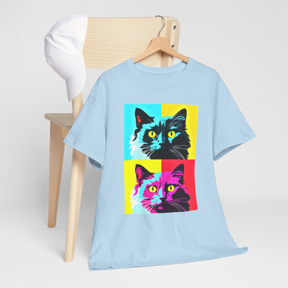 Warhol Style Pop-Art Cats T-shirt design