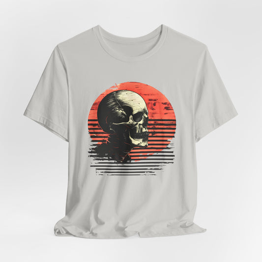 Memento Moris Skull T-shirt design