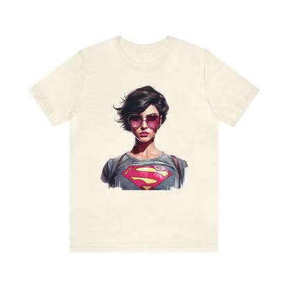 Blonde ambition collection: Anti blonde super girl in pink sunglasses